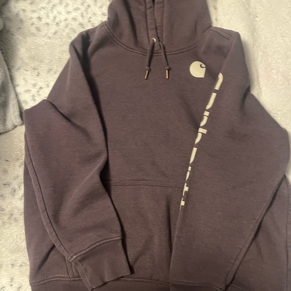 Carhartt XL Relaxed Fit Hoodie - Dark Brown - Picture 3 of 3